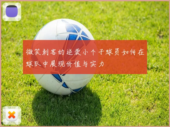 微笑刺客的逆袭小个子球员如何在球队中展现价值与实力